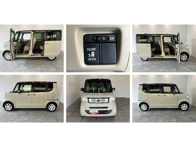 Ｎ−ＢＯＸＧ　フルセグナビ　バックカメラ　左側電動スライドドアフルセグナビ　ＤＶＤ再生　Ｂｌｕｅｔｏｏｔｈ　ＵＳＢ　バックカメラ　前後ドラレコ　ＥＴＣ　左側電動スライドドア　ＬＥＤ　オートエアコン　スマートキー　電格ミラー　エコアイドル　タイヤ４本新品交換済み（滋賀県）の中古車