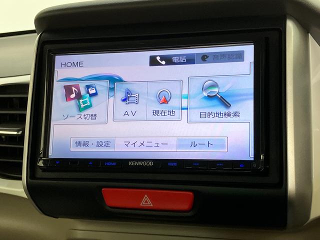 Ｎ−ＢＯＸＧ　フルセグナビ　バックカメラ　左側電動スライドドアフルセグナビ　ＤＶＤ再生　Ｂｌｕｅｔｏｏｔｈ　ＵＳＢ　バックカメラ　前後ドラレコ　ＥＴＣ　左側電動スライドドア　ＬＥＤ　オートエアコン　スマートキー　電格ミラー　エコアイドル　タイヤ４本新品交換済み（滋賀県）の中古車