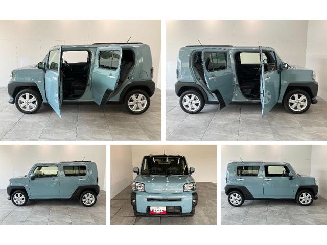 タフトG フルセグナビ バックカメラ 前後ドラレコ 車検整備付衝突被害軽減ブレーキ コーナーセンサー フルセグナビ DVD再生 Bluetooth USB バックカメラ 前後ドラレコ ETC シートヒーター 電動パーキング LED オートライト オートエアコン(滋賀県)の中古車