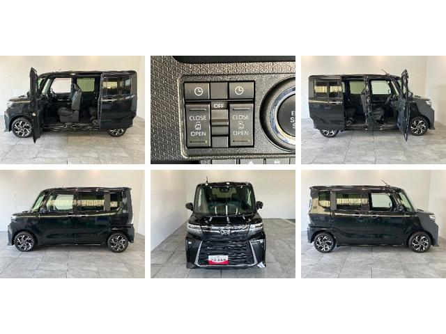 タントカスタムＸ　フルセグナビ　パノラマカメラ　前後ドラレコ衝突被害軽減ブレーキ　コーナーセンサー　フルセグナビ　Ｂｌｕｅｔｏｏｔｈ　ＤＶＤ再生　ＵＳＢ　パノラマカメラ　前後ドラレコ　両側電動スライドドア　前席シートヒーター　ＬＥＤ　オートライト　スマートキー（滋賀県）の中古車