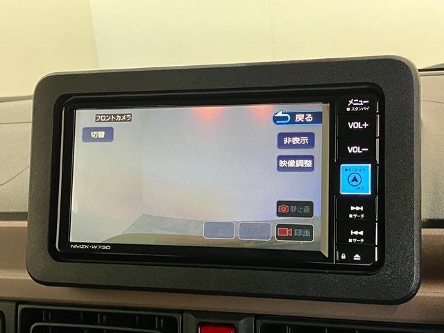ムーヴキャンバスセオリーGターボ 4WD フルセグナビ Pカメラ ドラレコ衝突被害軽減ブレーキ フルセグナビ DVD再生 Bluetooth USB パノラマカメラ 前後ドラレコ 両側電動スライドドア レーダークルーズ シートヒーター LED オートエアコン エコアイドル(滋賀県)の中古車