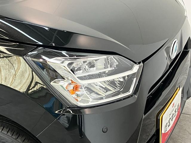 ミライースＸ　ＳＡIII　コーナーセンサー　キーレス　届出済未使用車衝突被害軽減ブレーキ　スマアシ３　コーナーセンサー　バックカメラ（ナビ装着時用）　ＬＥＤヘッドライト　電動格納式ミラー　マニュアルレベリング　キーレスエントリー　オートライト　エコアイドル（滋賀県）の中古車