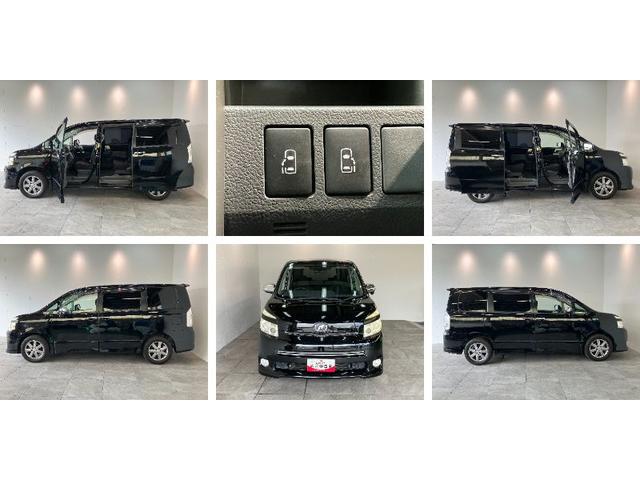 ヴォクシーZS フルセグナビ バックカメラ 両側電動スライドドアフルセグナビ DVD再生 Bluetooth USB バックカメラ ETC 両側電動スライドドア HIDヘッドライト オートライト オートエアコン パドルシフト スマートキー(滋賀県)の中古車