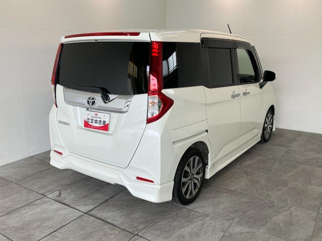 ルーミーカスタムG−T ターボ フルセグナビ バックカメラ ドラレコ衝突被害軽減ブレーキ フルセグナビ Bluetooth DVD再生 バックカメラ 前後ドラレコ ETC 両側電動スライドドア LED オートエアコン クルーズコントロール スマートキー エコアイドル(滋賀県)の中古車