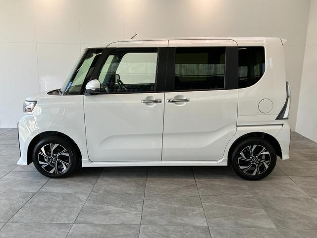 タントカスタムXリミテッド フルセグナビ Bカメラ 届出済未使用車衝突被害軽減ブレーキ コーナーセンサー フルセグナビ Bluetooth DVD再生 USB バックカメラ 前後ドラレコ ETC 両側電動スライドドア 前席シートヒーター LED レーダークルーズ(滋賀県)の中古車