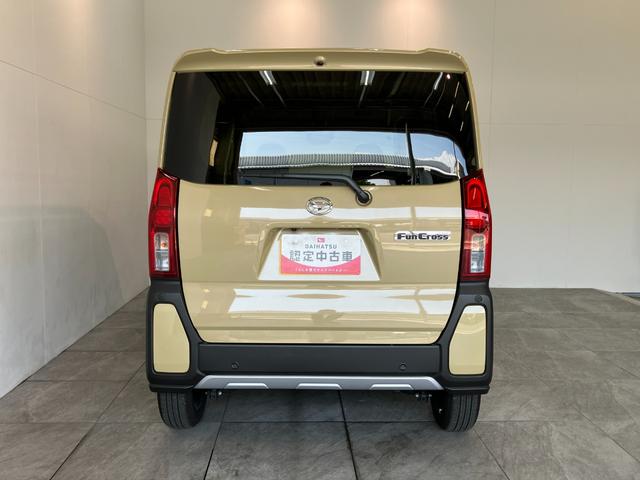 タントファンクロスリミテッド　両側電動スライドドア　クルコン衝突被害軽減ブレーキ　コーナーセンサー　バックカメラ（ナビ装着時用）　両側電動スライドドア　前席シートヒーター　ＬＥＤ　オートライト　オートエアコン　スマートキー　レーダークルーズ　エコアイドル（滋賀県）の中古車