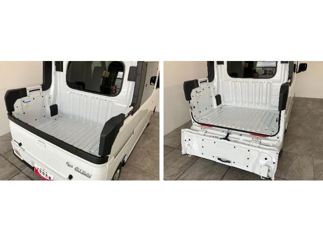 アトレーデッキバン 4WD ターボ 9型D・A 届出済未使用車衝突被害軽減ブレーキ コーナーセンサー 9型ディスプレイオーディオ フルセグ Bluetooth USB バックカメラ レーダークルーズ 両側電動スライドドア LED オートライト オートエアコン(滋賀県)の中古車