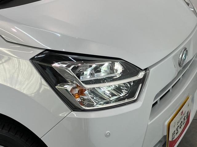 ミライースＸ　ＳＡIII　コーナーセンサー　電格ミラー　届出済未使用車衝突被害軽減ブレーキ　スマアシ３　コーナーセンサー　バックカメラ（ナビ装着時用）　ＬＥＤヘッドライト　電動格納式ミラー　マニュアルレベリング　キーレスエントリー　オートライト　エコアイドル（滋賀県）の中古車