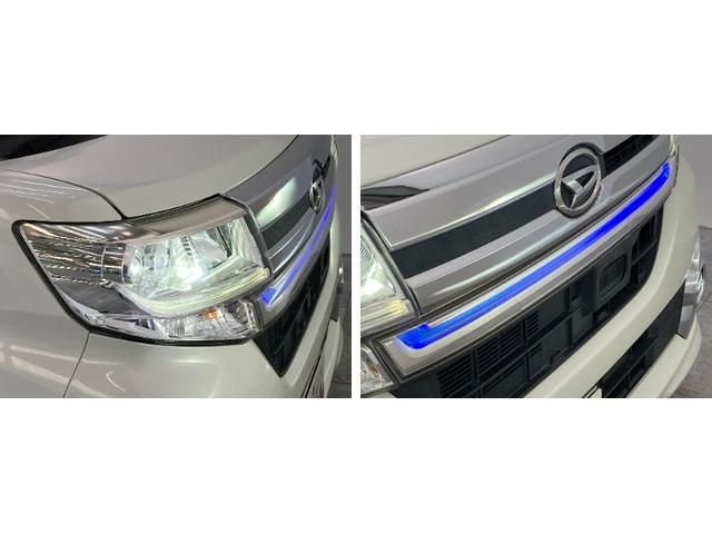 タントカスタムXトップエディションSA2 4WD ナビ Bカメラ衝突被害軽減ブレーキ フルセグナビ Bluetooth DVD再生 USB バックカメラ 左側電動スライドドア LED オートライト オートエアコン 電格ミラー スマートキー エコアイドル 4WD(滋賀県)の中古車