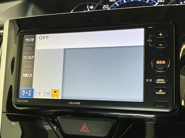 タントカスタムＲＳ　ＳＡ　ターボ　ワンセグナビ　Ｂカメラ　ＬＥＤ衝突被害軽減ブレーキ　ワンセグナビ　バックカメラ　両側電動スライドドア　ＬＥＤヘッドライト　オートライト　オートエアコン　スマートキー　電動格納式ミラー　エコアイドル　ターボ　タイヤ４本新品交換済み（滋賀県）の中古車