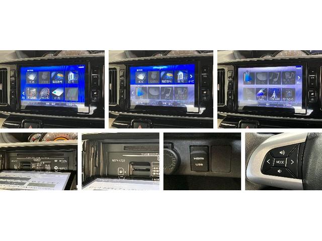 ムーヴキャンバスＧブラックアクセントＶＳ　ＳＡ３　８型ナビ　パノラマカメラ衝突被害軽減ブレーキ　８型フルセグナビ　ＤＶＤ　Ｂｌｕｅｔｏｏｔｈ　ＵＳＢ　パノラマカメラ　前後ドラレコ　両側電動スライド　シートヒーター　ＬＥＤ　オートエアコン　エコアイドル　タイヤ４本新品交換済（滋賀県）の中古車