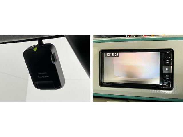 ムーヴキャンバスＧメイクアップ　ＳＡ３　フルセグナビ　バックカメラ　ドラレコ衝突被害軽減ブレーキ　フルセグナビ　ＤＶＤ　Ｂｌｕｅｔｏｏｔｈ　ＵＳＢ　バックカメラ　ドラレコ　両側電動スライドドア　ＬＥＤ　オートライト　スマートキー　エコアイドル　タイヤ４本新品交換済（滋賀県）の中古車