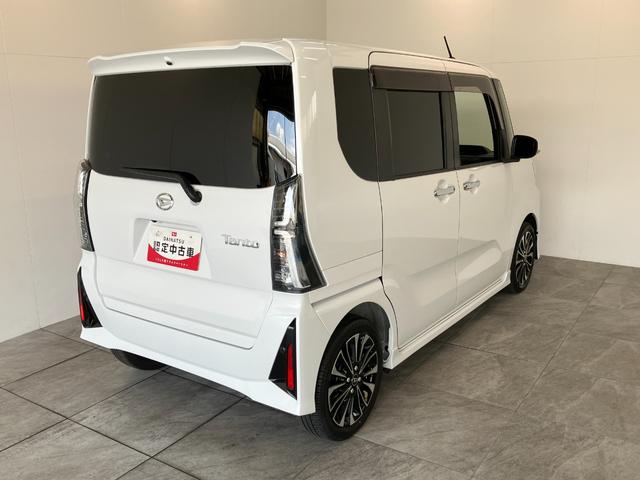 タントカスタムRSターボ IDLEレス 9型DA 駐車支援システム衝突被害軽減ブレーキ コーナーセンサー 9型ディスプレイオーディオ フルセグ Bluetooth USB Pカメラ ドラレコ 両側電動スライドドア シートヒーター LED スマートキー IDLEレス(滋賀県)の中古車