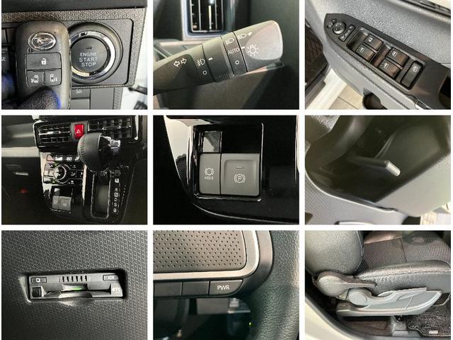 タントカスタムRSターボ IDLEレス 9型DA 駐車支援システム衝突被害軽減ブレーキ コーナーセンサー 9型ディスプレイオーディオ フルセグ Bluetooth USB Pカメラ ドラレコ 両側電動スライドドア シートヒーター LED スマートキー IDLEレス(滋賀県)の中古車
