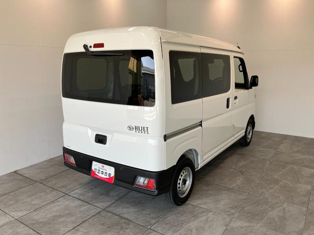 ハイゼットカーゴＤＸ　４ＷＤ　キーレス　前席パワーウインドウ衝突被害軽減ブレーキ　スマアシ　パートタイム４ＷＤ　コーナーセンサー　前席パワーウインドウ　ＡＭ／ＦＭステレオ　両側スライドドア　オートライト　マニュアルレベリング　キーレスエントリー（滋賀県）の中古車