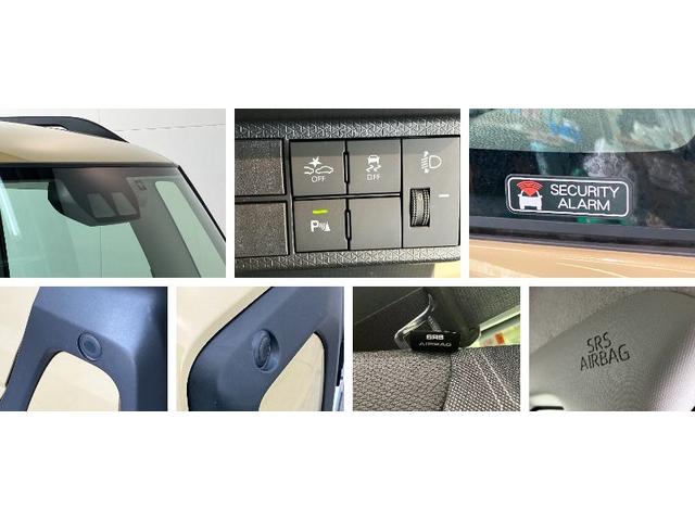 タントファンクロスターボ IDLEレス 4WD 9D.A Bカメラ衝突被害軽減ブレーキ コーナーセンサー 9型ディスプレイオーディオ Bluetooth USB バックカメラ 前後ドラレコ 両側パワスラ シートヒーター LED レーダークルーズ タイヤ4本新品交換済(滋賀県)の中古車