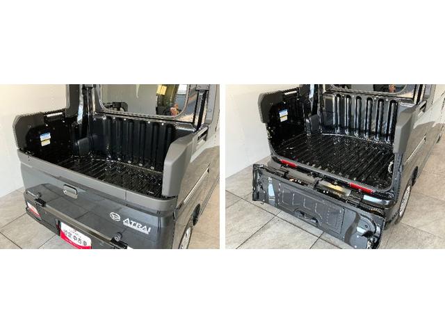 アトレーデッキバン　４ＷＤ　ターボ　９型Ｄ・Ａ　届出済未使用車衝突被害軽減ブレーキ　コーナーセンサー　９型ディスプレイオーディオ　フルセグ　Ｂｌｕｅｔｏｏｔｈ　ＵＳＢ　バックカメラ　レーダークルーズ　両側電動スライドドア　ＬＥＤ　オートライト　オートエアコン（滋賀県）の中古車