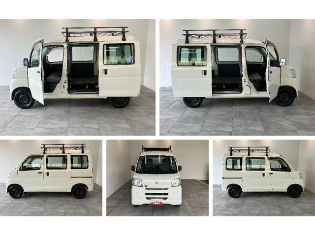 ハイゼットカーゴスペシャル　２シーター　４ＷＤ　５ＭＴ　両側スライドドアＡＭ／ＦＭラジオ　エアコン　パワステ　両側スライドドア　３０キロ用ルーフキャリア　マニュアルレベリング　パートタイム４ＷＤ　５速マニュアルミッション車（滋賀県）の中古車