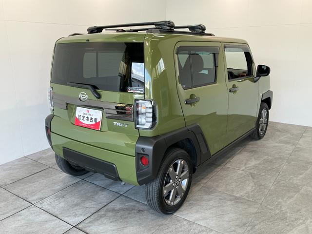 タフトＧターボ　フルセグナビ　Ｐカメラ　ドラレコ　レーダークルーズ衝突被害軽減ブレーキ　コーナーセンサー　フルセグナビ　ＤＶＤ再生　Ｂｌｕｅｔｏｏｔｈ　ＵＳＢ　パノラマカメラ　前後ドラレコ　ＥＴＣ　前席シートヒーター　ＬＥＤ　レーダークルーズ　キャリアシステムベース（滋賀県）の中古車