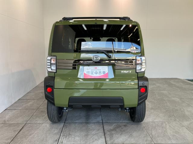 タフトＧターボ　フルセグナビ　Ｐカメラ　ドラレコ　レーダークルーズ衝突被害軽減ブレーキ　コーナーセンサー　フルセグナビ　ＤＶＤ再生　Ｂｌｕｅｔｏｏｔｈ　ＵＳＢ　パノラマカメラ　前後ドラレコ　ＥＴＣ　前席シートヒーター　ＬＥＤ　レーダークルーズ　キャリアシステムベース（滋賀県）の中古車