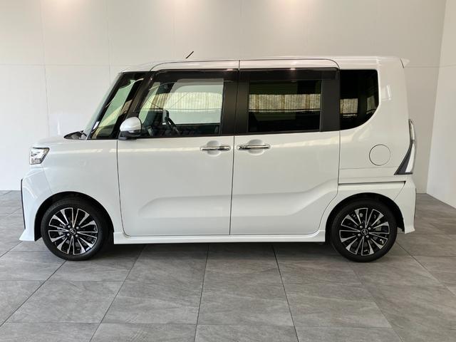 タントカスタムＲＳ　ターボ　フルセグナビ　Ｂカメラ　前後ドラレコ衝突被害軽減ブレーキ　コーナーセンサー　フルセグナビ　Ｂｌｕｅｔｏｏｔｈ　ＤＶＤ再生　ＵＳＢ　バックカメラ　前後ドラレコ　ＥＴＣ　両側電動スライドドア　前席シートヒーター　ＬＥＤ　オートエアコン（滋賀県）の中古車