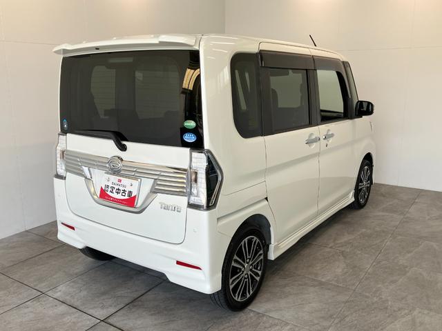 タント 中古車 カスタムＲＳトップエディションＳＡ２　ターボ　両側パワスラ衝突被害軽減ブレーキ　ＣＤステレオ　ＵＳＢ　バックカメラ（ナビ装着時用）　両側電動スライドドア　ＬＥＤヘッドライト　オートライト　オートエアコン　電動格納式ミラー　スマートキー　エコアイドル　ターボ