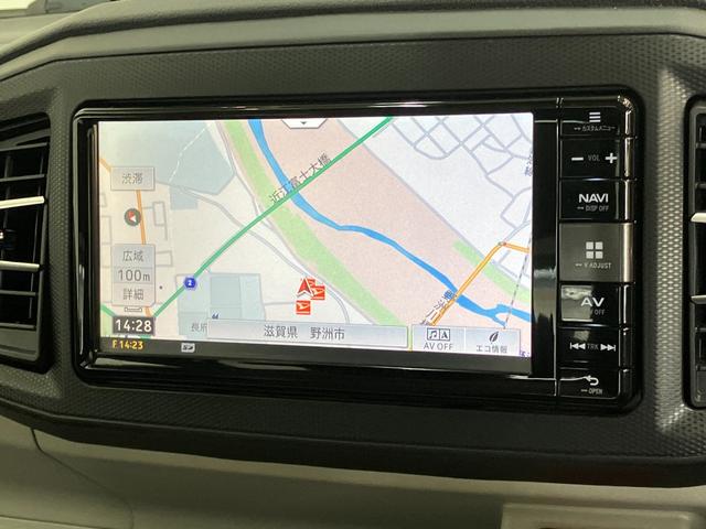 ミライースG SAIII フルセグナビ Bカメラ ドラレコ 車検整備付衝突被害軽減ブレーキ コーナーセンサー フルセグナビ DVD Bluetooth USB バックカメラ ドラレコ ETC LED シートヒーター スマートキー エコアイドル タイヤ4本新品交換済(滋賀県)の中古車