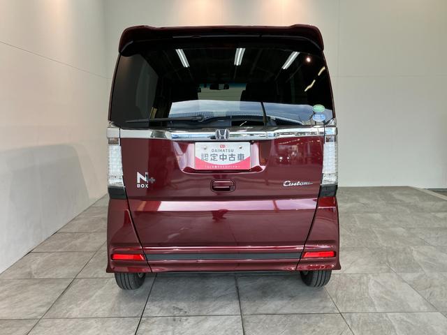 Ｎ−ＢＯＸ＋カスタムＧ・ターボＡパッケージ　ナビ　Ｂカメラ　両側電動スライドドア衝突被害軽減ブレーキ　ターボ　ワンセグナビ　Ｂｌｕｅｔｏｏｔｈ　ＤＶＤ再生　バックカメラ　前後ドラレコ　ＥＴＣ車載器　両側電動スライドドア　クルーズコントロール　ＨＩＤ　オートライト　スマートキー（滋賀県）の中古車