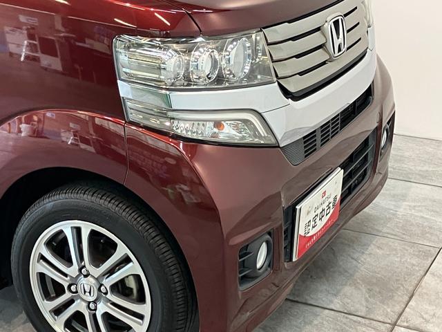Ｎ−ＢＯＸ＋カスタムＧ・ターボＡパッケージ　ナビ　Ｂカメラ　両側電動スライドドア衝突被害軽減ブレーキ　ターボ　ワンセグナビ　Ｂｌｕｅｔｏｏｔｈ　ＤＶＤ再生　バックカメラ　前後ドラレコ　ＥＴＣ車載器　両側電動スライドドア　クルーズコントロール　ＨＩＤ　オートライト　スマートキー（滋賀県）の中古車