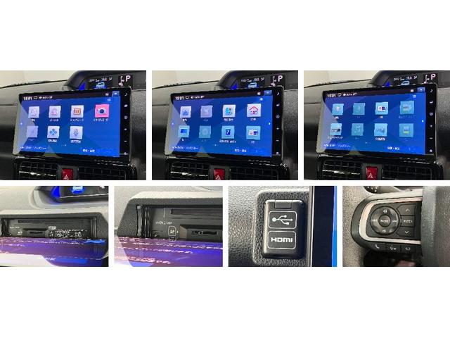 タントカスタムＸリミテッド　１０型ナビ　ドラレコ　届出済未使用車衝突被害軽減ブレーキ　コーナーセンサー　１０型フルセグナビ　Ｂｌｕｅｔｏｏｔｈ　ＤＶＤ再生　ＵＳＢ　パノラマカメラ　前後ドラレコ　両側電動スライドドア　前席シートヒーター　ＬＥＤ　レーダークルーズ（滋賀県）の中古車