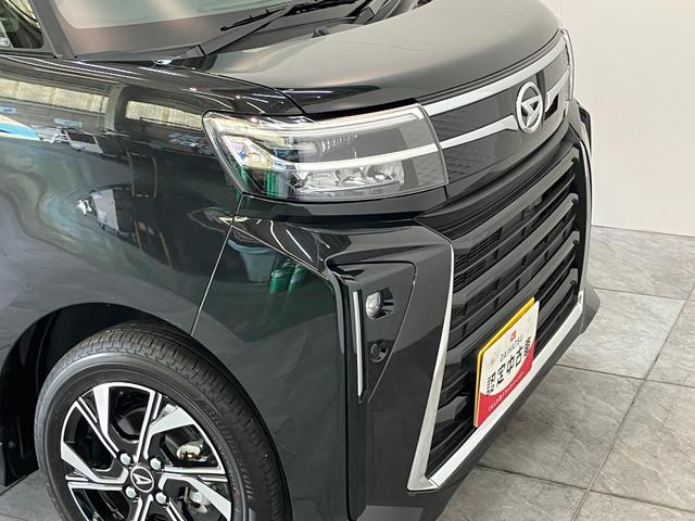 タントカスタムＸリミテッド　１０型ナビ　ドラレコ　届出済未使用車衝突被害軽減ブレーキ　コーナーセンサー　１０型フルセグナビ　Ｂｌｕｅｔｏｏｔｈ　ＤＶＤ再生　ＵＳＢ　パノラマカメラ　前後ドラレコ　両側電動スライドドア　前席シートヒーター　ＬＥＤ　レーダークルーズ（滋賀県）の中古車