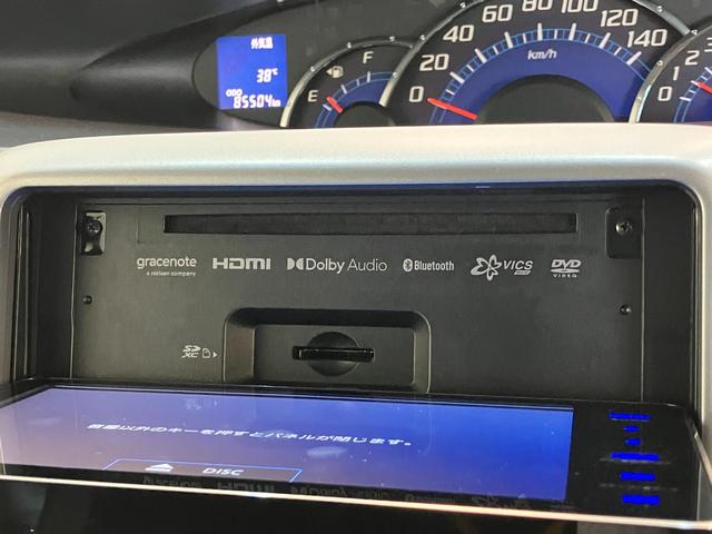 タントＧ　フルセグナビ　左側電動スライドドア　ＥＴＣ　スマートキーフルセグナビ　ＤＶＤ再生　Ｂｌｕｅｔｏｏｔｈ　ＥＴＣ　左側電動スライドドア　オートエアコン　電動格納式ミラー　マニュアルレベリング　キーフリー　エコアイドル　タイヤ４本新品交換済み（滋賀県）の中古車
