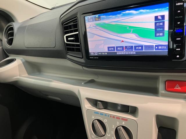 ミライースX SAIII フルセグナビ Bカメラ LED 車検整備付衝突被害軽減ブレーキ スマアシ3 コーナーセンサー フルセグナビ DVD再生 Bluetooth USB バックカメラ LED 電動格納式ミラー マニュアルレベリング キーレスエントリー エコアイドル(滋賀県)の中古車