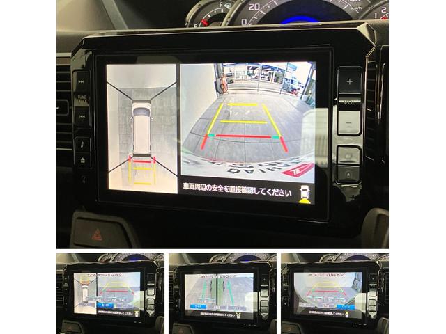 ウェイクＧターボＳＡIII　８型フルセグナビ　パノラマ　車検整備付衝突被害軽減ブレーキ　８型フルセグナビ　ＤＶＤ再生　Ｂｌｕｅｔｏｏｔｈ　ＵＳＢ　パノラマカメラ　ＥＴＣ　両側電動スライドドア　ＬＥＤ　オートライト　オートエアコン　スマートキー　エコアイドル　ターボ（滋賀県）の中古車
