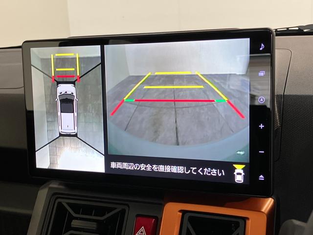 タフトＧ　１０型フルセグナビ　パノラマカメラ　前後ドラレコ衝突被害軽減ブレーキ　コーナーセンサー　１０型フルセグナビ　ＤＶＤ再生　Ｂｌｕｅｔｏｏｔｈ　ＵＳＢ　パノラマカメラ　前後ドラレコ　ＴＶコントロール　前席シートヒーター　ＬＥＤ　ラギットパックグリル（滋賀県）の中古車