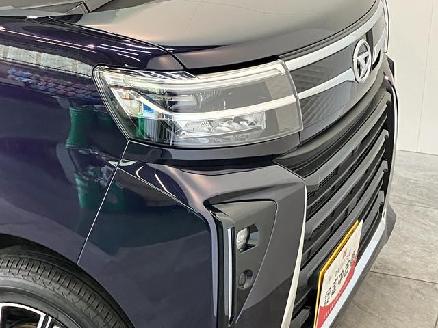 タントカスタムXリミテッド 9型ディスプレイオーディオ クルコン衝突被害軽減ブレーキ コーナーセンサー 9型ディスプレイオーディオ Bluetooth USB バックカメラ 両側電動スライドドア 前席シートヒーター LED レーダークルーズ スマートキー(滋賀県)の中古車