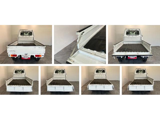 キャリイトラックＫＵ　４ＭＴ車　２ＷＤ　ＡＭラジオ　走行５千キロ弱４速マニュアルミッション　ＡＭラジオ　ゲートプロテクター　テールゲートチェーン　荷台マット（滋賀県）の中古車