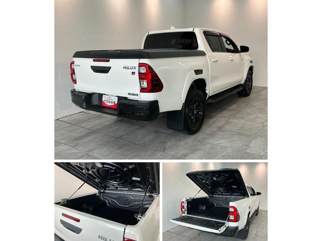 ハイラックスZ GRスポーツ 4WD フルセグナビ パノラマ 車検整備付トヨタセーフティセンス コーナセンサー ナビ フルセグTV Bluetooth USB パノラマカメラ ETC オートエアコン LED レーダークルーズ 4WD デフロック パドルシフト スマートキー(滋賀県)の中古車