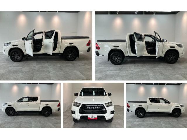 ハイラックスZ GRスポーツ 4WD フルセグナビ パノラマ 車検整備付トヨタセーフティセンス コーナセンサー ナビ フルセグTV Bluetooth USB パノラマカメラ ETC オートエアコン LED レーダークルーズ 4WD デフロック パドルシフト スマートキー(滋賀県)の中古車