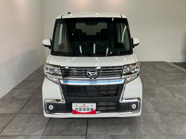 タントカスタムＸトップエディションＶＳ　ＳＡ３　ナビ　Ｐカメラ衝突被害軽減ブレーキ　フルセグナビ　Ｂｌｕｅｔｏｏｔｈ　ＤＶＤ　ＵＳＢ　パノラマカメラ　両側電動スライドドア　シートヒーター　ＬＥＤ　オートライト　スマートキー　エコアイドル　タイヤ４本新品交換済（滋賀県）の中古車