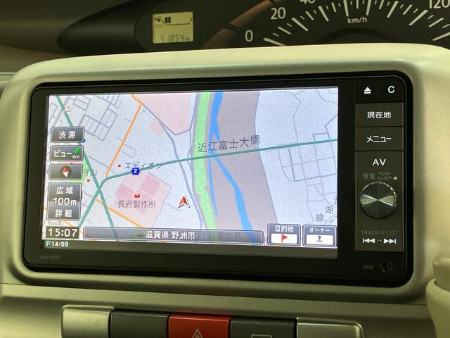 タントＸ　フルセグナビ　左側電動スライドドア　スマートキーフルセグナビ　ＤＶＤ再生　Ｂｌｕｅｔｏｏｔｈ　ＵＳＢ　左側電動スライドドア　電動格納式ミラー　オートエアコン　スマートキー　マニュアルレベリング　エコアイドル　タイヤ４本新品交換済み（滋賀県）の中古車
