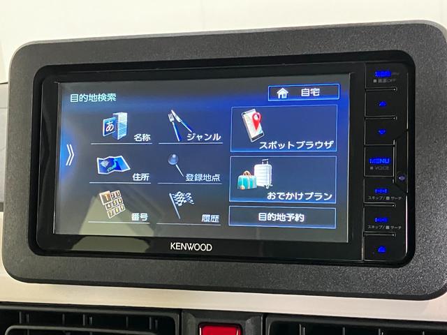 ムーヴキャンバスストライプスＧ　フルセグナビ　パノラマカメラ　前後ドラレコ衝突被害軽減ブレーキ　コーナセンサー　フルセグナビ　ＤＶＤ再生　Ｂｌｕｅｔｏｏｔｈ　ＵＳＢ　パノラマカメラ　前後ドラレコ　両側電動スライドドア　ＬＥＤ　前席シートヒーター　オートエアコン　スマートキー（滋賀県）の中古車