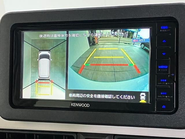 ムーヴキャンバスストライプスＧ　フルセグナビ　パノラマカメラ　前後ドラレコ衝突被害軽減ブレーキ　コーナセンサー　フルセグナビ　ＤＶＤ再生　Ｂｌｕｅｔｏｏｔｈ　ＵＳＢ　パノラマカメラ　前後ドラレコ　両側電動スライドドア　ＬＥＤ　前席シートヒーター　オートエアコン　スマートキー（滋賀県）の中古車