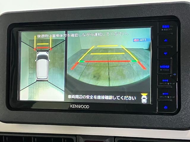 ムーヴキャンバスストライプスＧ　フルセグナビ　パノラマカメラ　前後ドラレコ衝突被害軽減ブレーキ　コーナセンサー　フルセグナビ　ＤＶＤ再生　Ｂｌｕｅｔｏｏｔｈ　ＵＳＢ　パノラマカメラ　前後ドラレコ　両側電動スライドドア　ＬＥＤ　前席シートヒーター　オートエアコン　スマートキー（滋賀県）の中古車