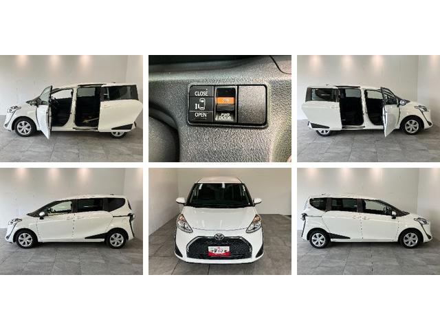 シエンタX 福祉車両 フルセグナビ Bカメラ ドラレコ 車検整備付トヨタセーフティセンス フルセグナビ DVD再生 Bluetooth USB バックカメラ ドラレコ ETC 左側電動スライドドア 電動格納式ミラー スマートキー エコアイドル 福祉車両 車検整備付(滋賀県)の中古車