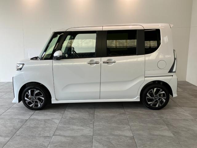 タントカスタムＸリミテッド　９型Ｄ．Ａ　クルコン　届出済未使用車衝突被害軽減ブレーキ　コーナーセンサー　９型ディスプレイオーディオ　Ｂｌｕｅｔｏｏｔｈ　ＵＳＢ　バックカメラ　両側電動スライドドア　前席シートヒーター　ＬＥＤ　レーダークルーズ　スマートキー（滋賀県）の中古車