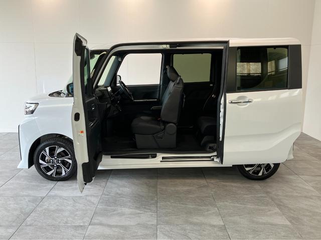 タントカスタムＸリミテッド　９型Ｄ．Ａ　クルコン　届出済未使用車衝突被害軽減ブレーキ　コーナーセンサー　９型ディスプレイオーディオ　Ｂｌｕｅｔｏｏｔｈ　ＵＳＢ　バックカメラ　両側電動スライドドア　前席シートヒーター　ＬＥＤ　レーダークルーズ　スマートキー（滋賀県）の中古車