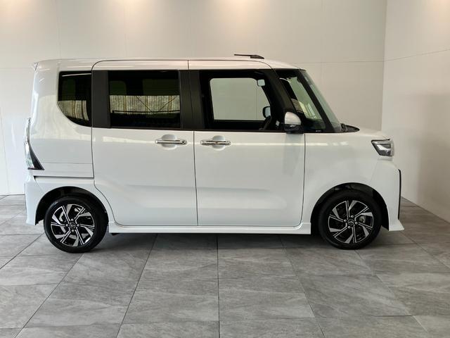 タントカスタムＸリミテッド　９型Ｄ．Ａ　クルコン　届出済未使用車衝突被害軽減ブレーキ　コーナーセンサー　９型ディスプレイオーディオ　Ｂｌｕｅｔｏｏｔｈ　ＵＳＢ　バックカメラ　両側電動スライドドア　前席シートヒーター　ＬＥＤ　レーダークルーズ　スマートキー（滋賀県）の中古車