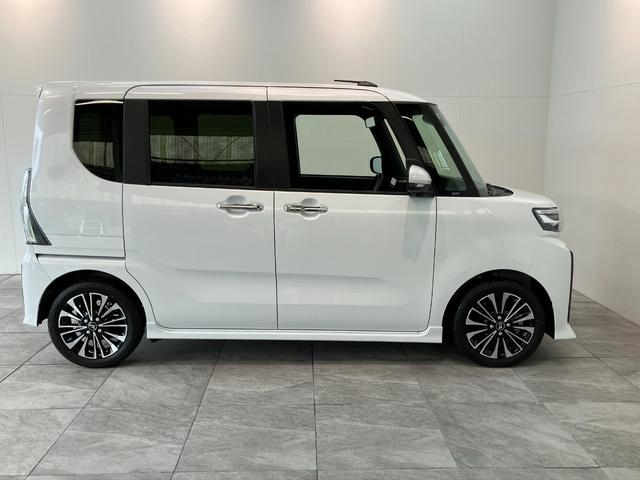 タントカスタムＲＳリミテッド　ターボ　９型ＤＡ　Ｂカメラ　クルコン衝突被害軽減ブレーキ　コーナーセンサー　９型ディスプレイオーディオ　Ｂｌｕｅｔｏｏｔｈ　ＵＳＢ　バックカメラ　両側電動スライドドア　前席シートヒーター　ＬＥＤ　レーダークルーズ　スマートキー　ターボ（滋賀県）の中古車