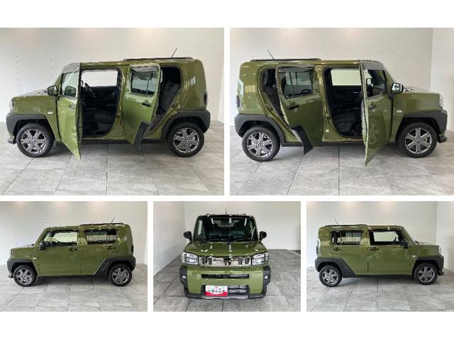 タフトGターボ ダーククロムベンチャー 9型DA 駐車支援システム衝突被害軽減ブレーキ コーナーセンサー 9型ディスプレイオーディオ フルセグ Bluetooth USB パノラマカメラ 前後ドラレコ 駐車支援システム 前席シートヒーター LED レーダークルーズ(滋賀県)の中古車